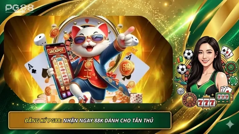 Sau khi hoàn tất đăng ký PG88, nhận ngay 88K dành cho tân thủ